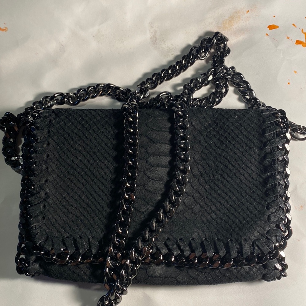 Genuine small leather handbag